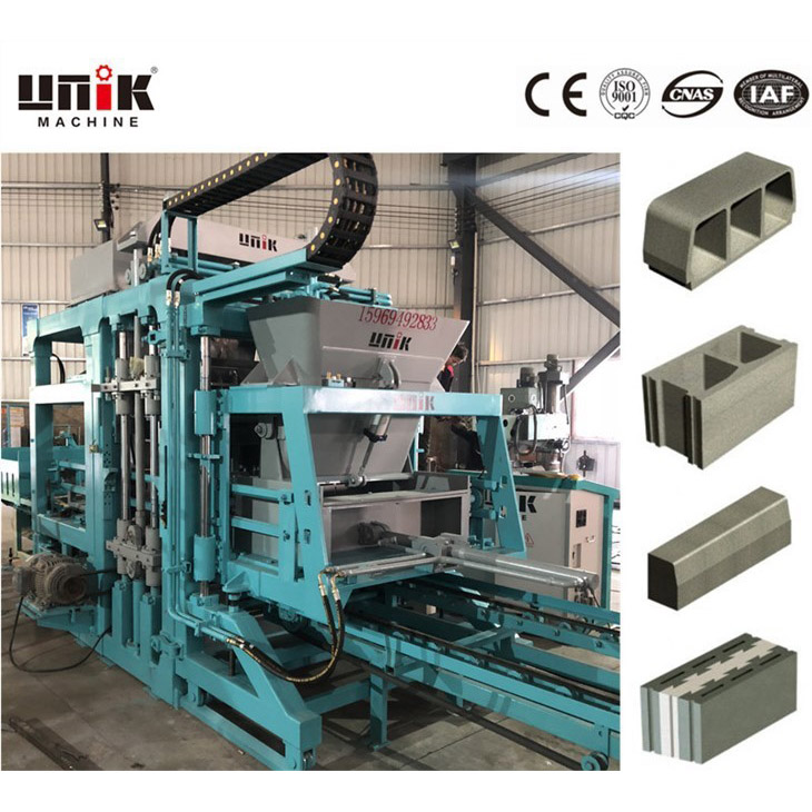 Stroj za izdelavo betonskih blokov za prodajo v ZDA